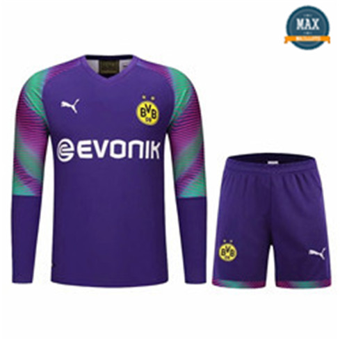 Maillot + Pantalon Borussia Dortmund 2019/20 Gardien de but Violet Col V