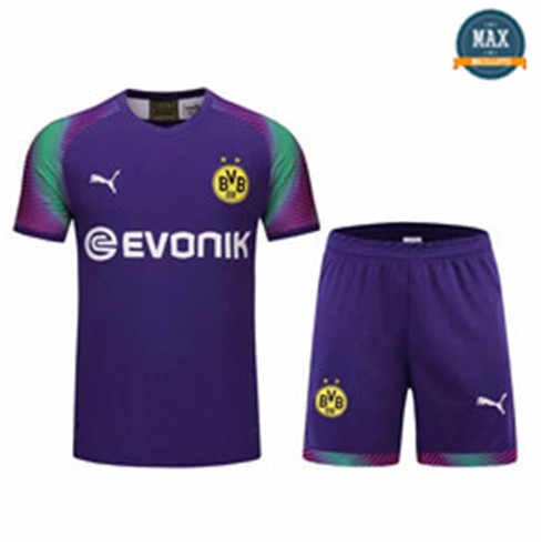 Maillot + Pantalon Borussia Dortmund 2019/20 Gardien de but Violet Col V