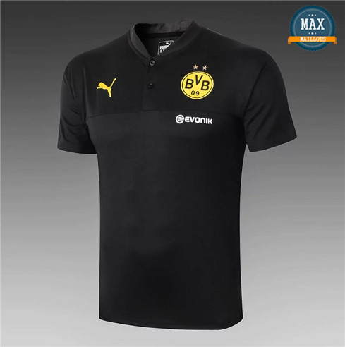 Maillot Borussia Dortmund 2019/20 Training Noir Col V