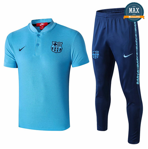 Maillot Polo + Pantalon Barcelone 2019/20 Bleu