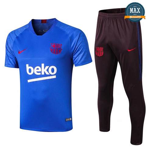 Maillot + Pantalon Barcelone 2019/20 Training Bleu