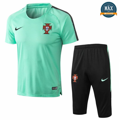 Maillot Polo + Pantalon portugal 2018/19 Training Vert