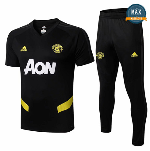 Maillot + Pantalon Manchester United 2019/20 Training Noir