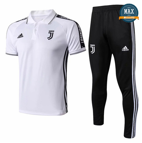 Maillot Polo Juventus 2019/20 Training Blanc