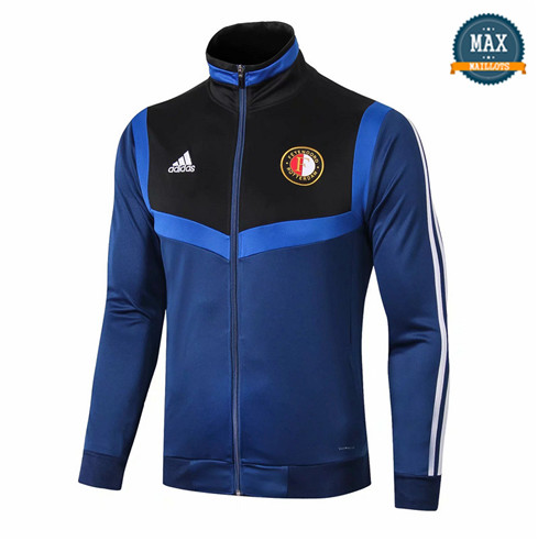 Veste Feyenoord 2019/20 Bleu Marine Col Haut