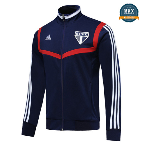 Veste São Paulo 2019/20 Bleu Marine/Rouge
