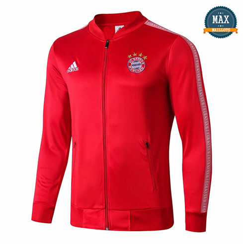 Veste Bayern Munich 2019/20 Rouge col bas