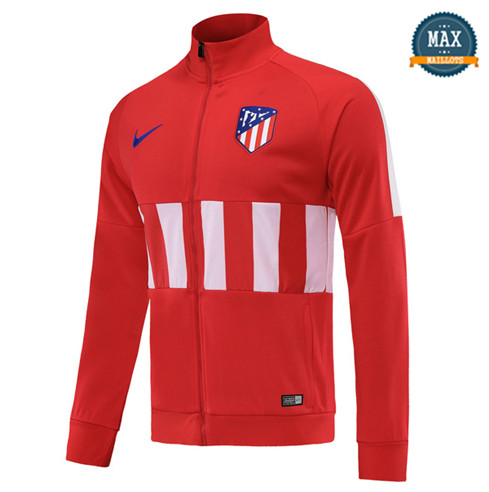 Veste Atletico Madrid 2019/20 Rouge/Blanc Col Haut