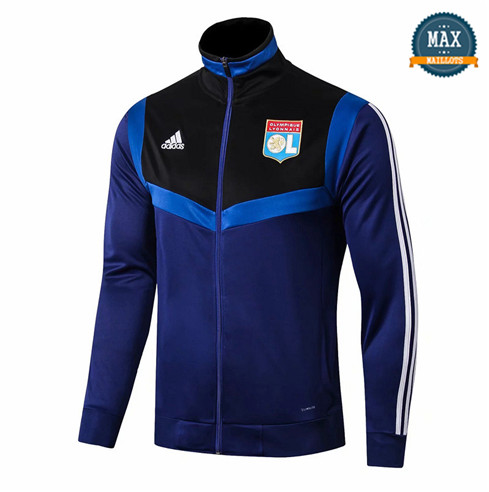 Veste Lyon 2019/20 Bleu Marine Col Haut