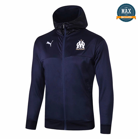 Veste à Capuche Marseille 2019/20 Bleu Marine