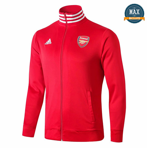 Veste Arsenal 2019/20 Rouge Col Haut
