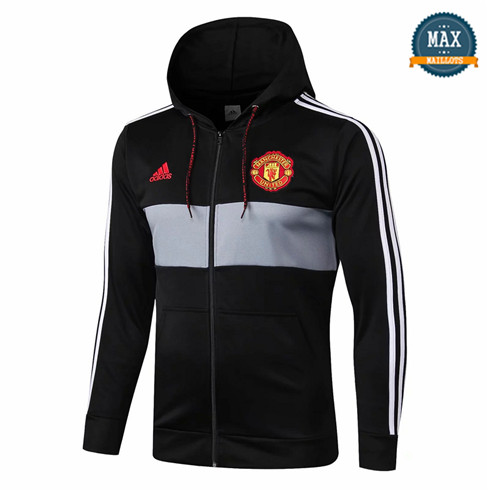 Veste à Capuche Manchester United 2019/20 Noir