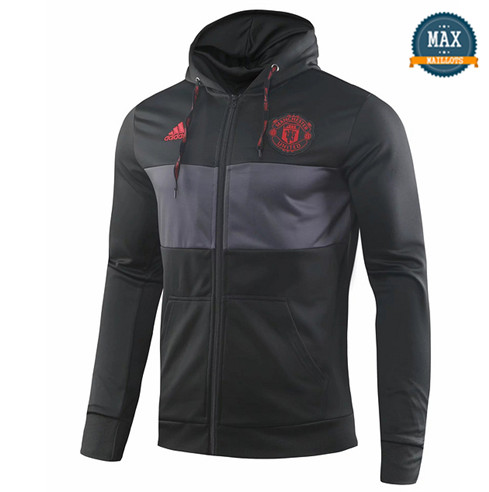 Veste à Capuche Manchester United 2019/20 Noir