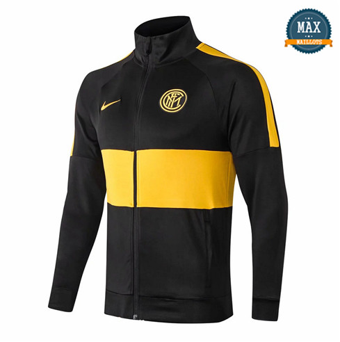 Veste Inter Milan 2019/20 Noir/Jaune Col Haut