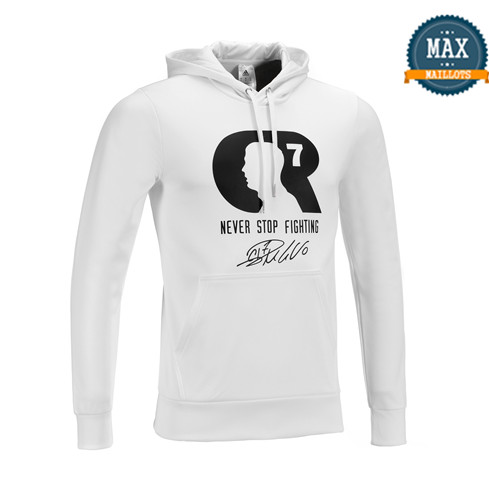 Veste à Capuche Juventus Ronaldo 2018/19 Blanc