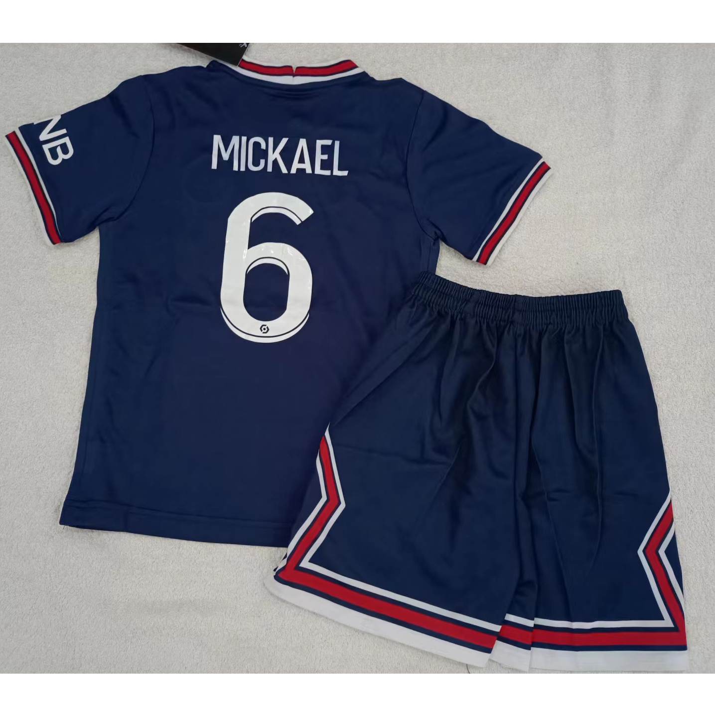 max maillots produits à prix réduits 2302115 Enfant Paris Saint Germain MICKAEL 6 Taille 20 Bleu