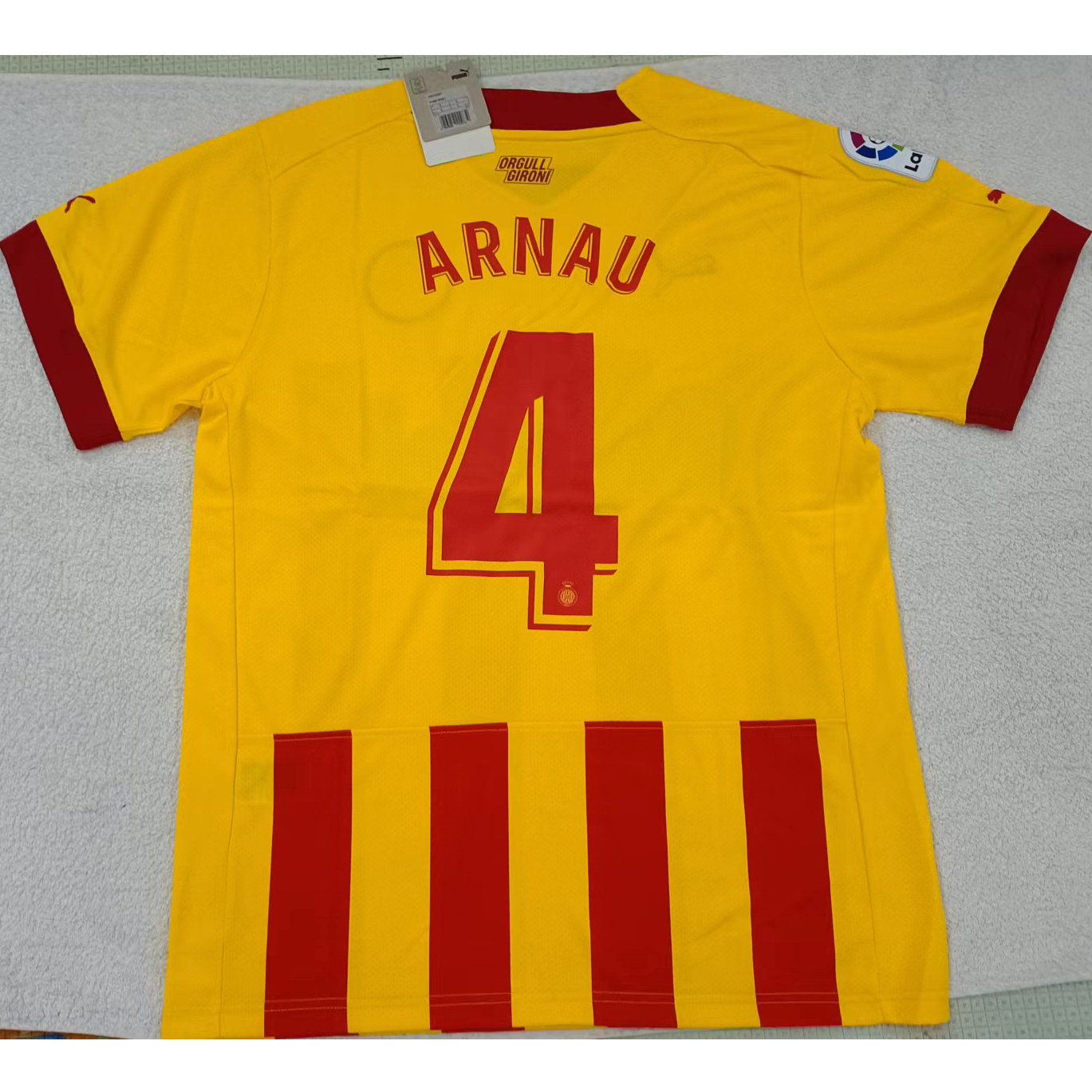 max maillots produits à prix réduits 2302180 Girona FC ARNAU 4 Taille L Jaune