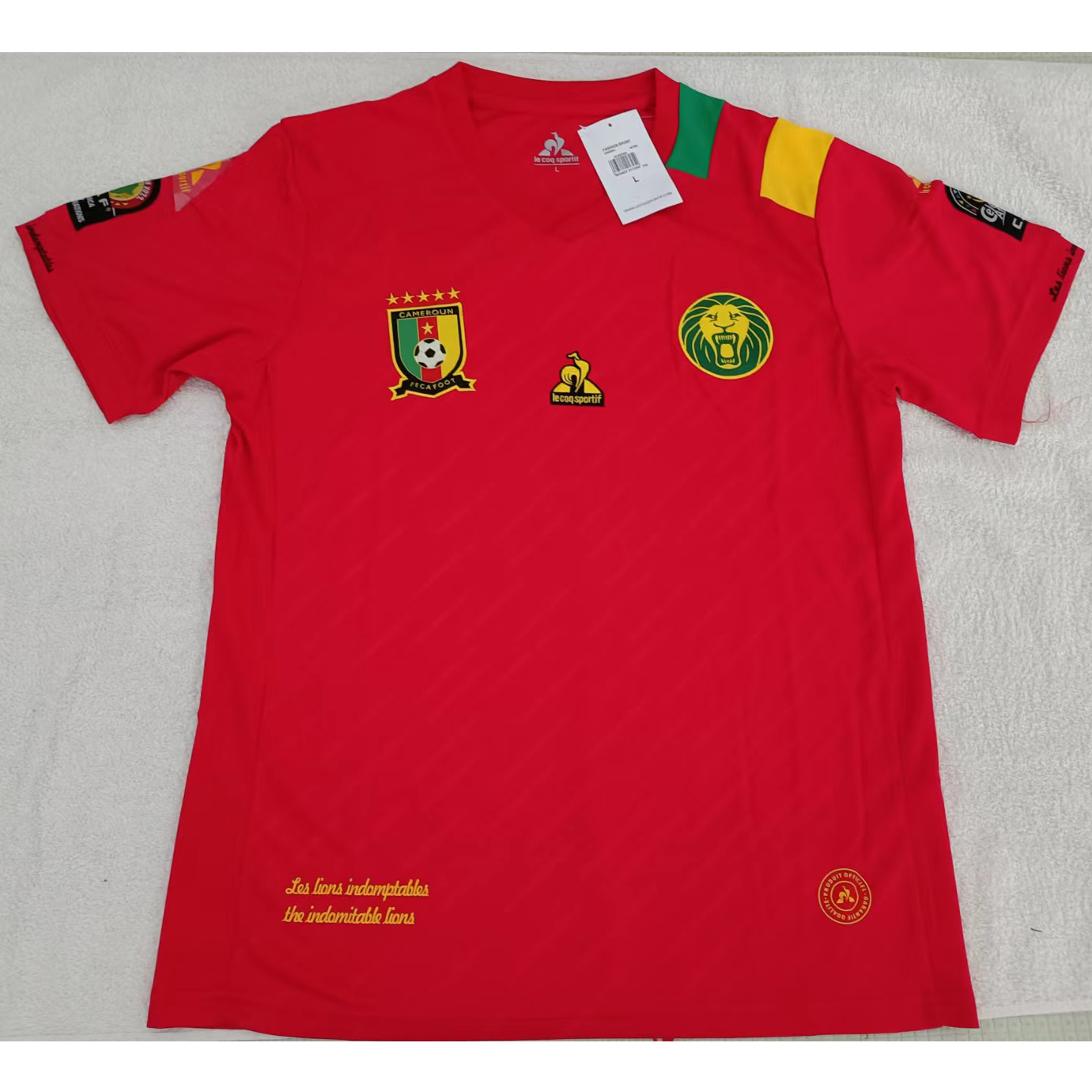 max maillots produits à prix réduits 230228 Cameroun Taille L Rouge