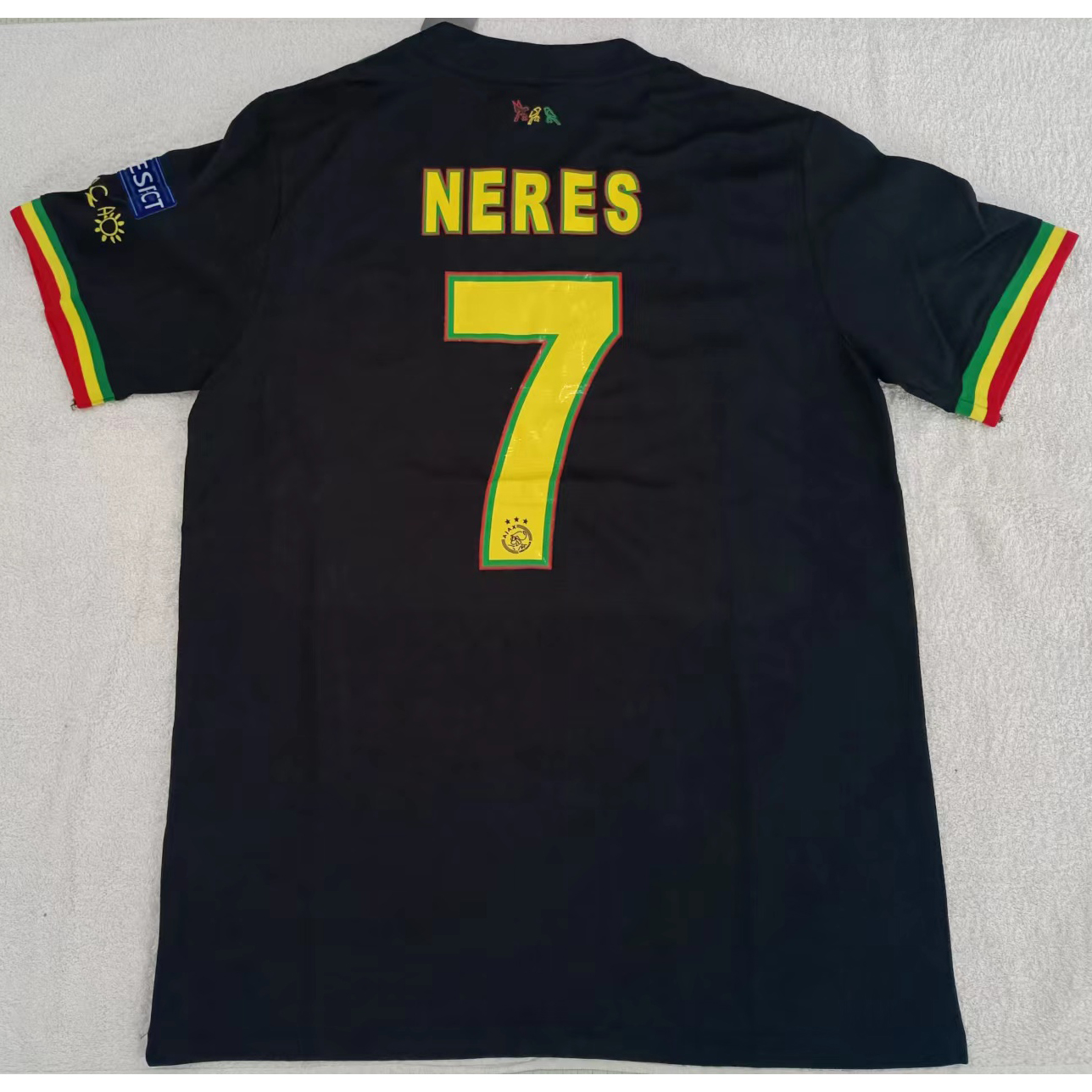 max maillots produits à prix réduits 230232 Ajax NERES 7 Taille M Noir