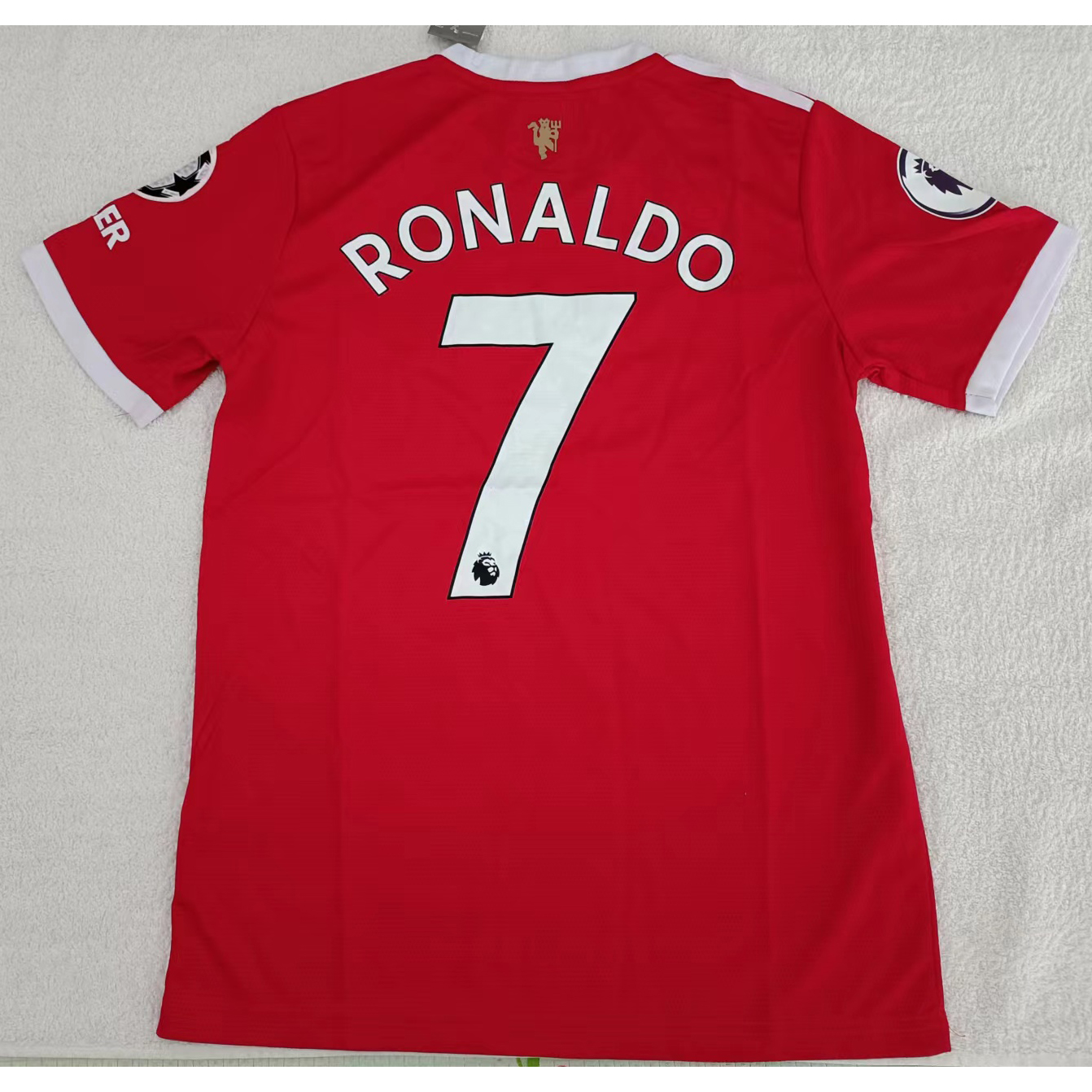 max maillots produits à prix réduits 230262 Manchester United RONALDO 7 Taille S Rouge