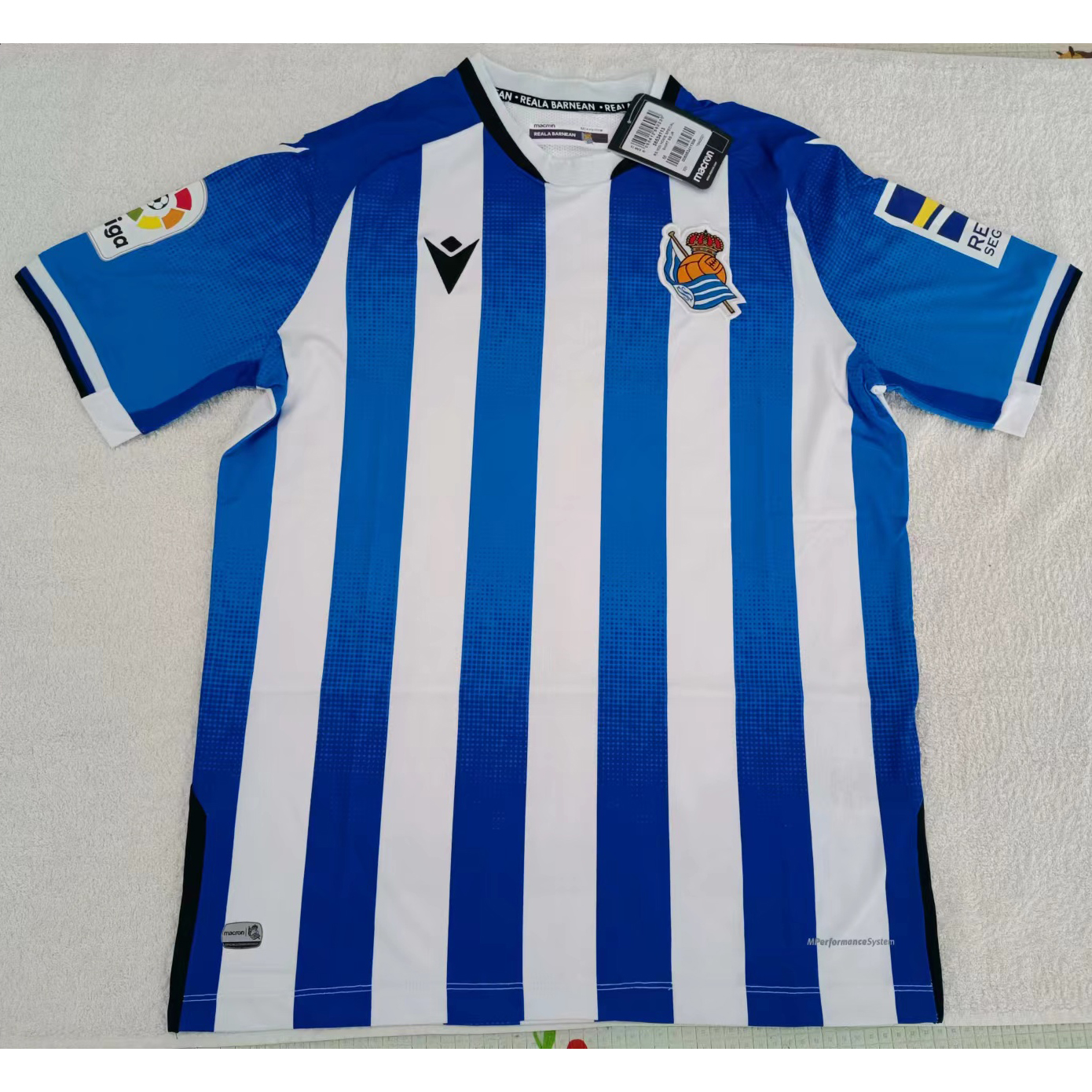 max maillots produits à prix réduits 230264 Real Sociedad Taille M Bleu