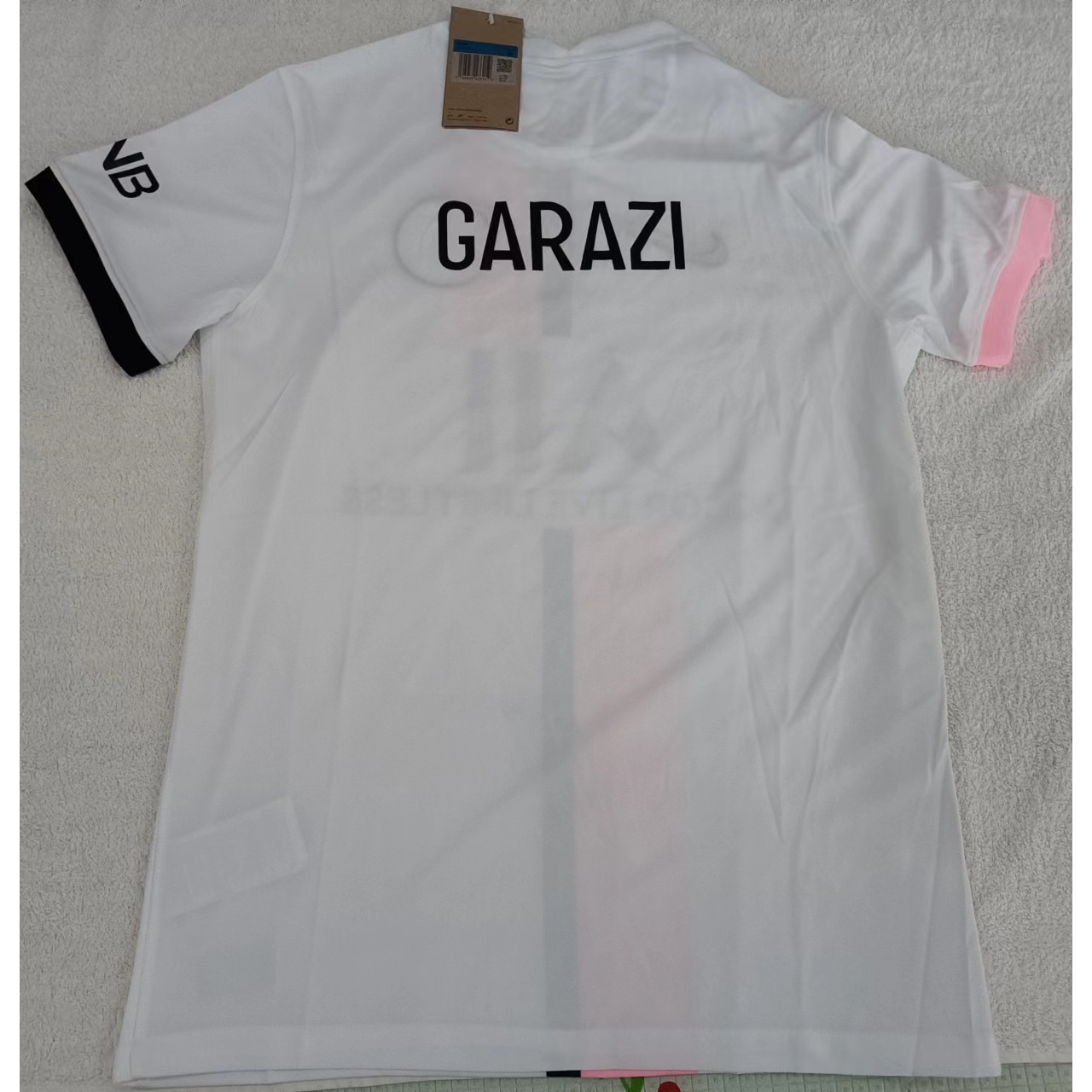 max maillots produits à prix réduits 230266 Paris Saint Germain GARAZI Taille M Blanc