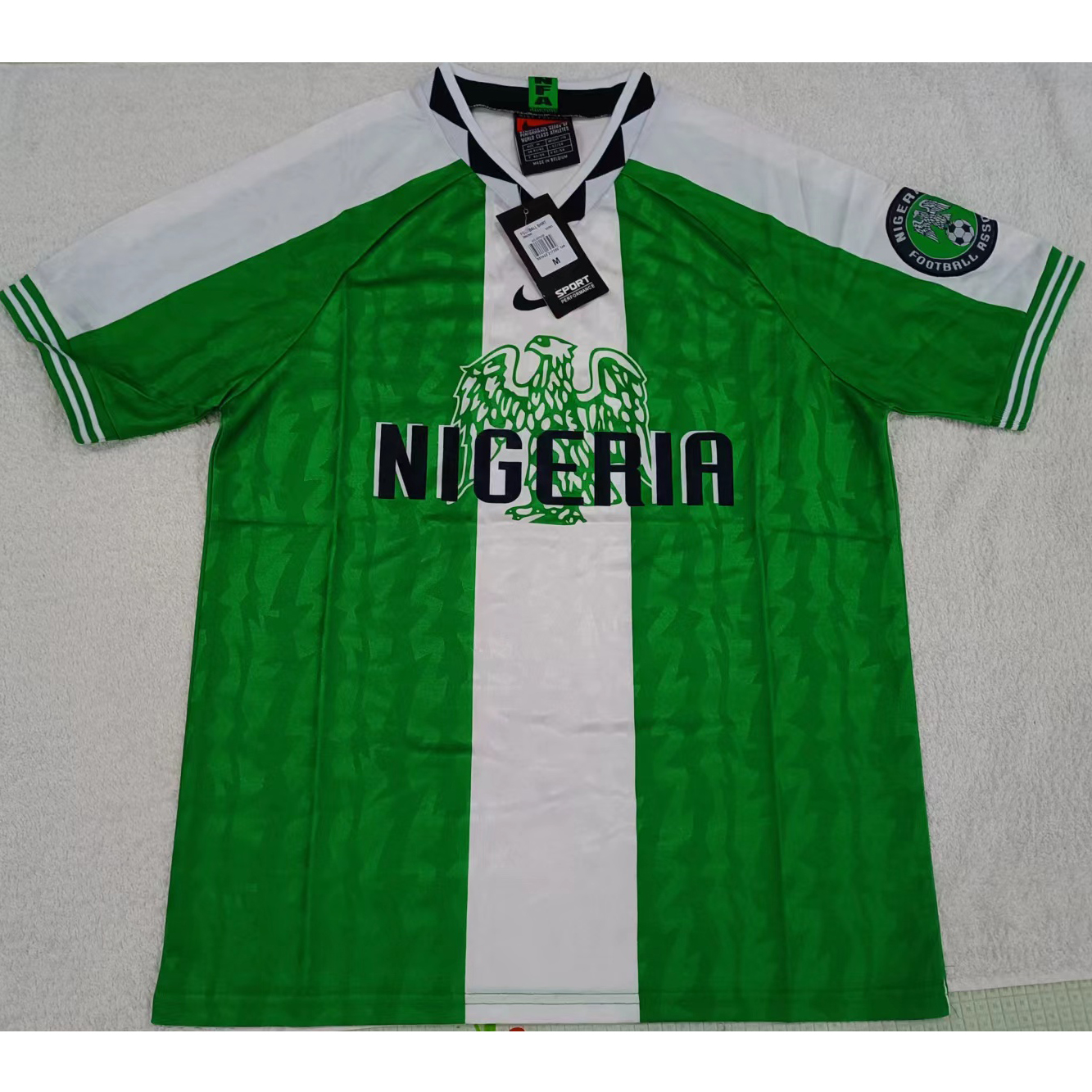 max maillots produits à prix réduits 230277 Nigéria Taille M Vert