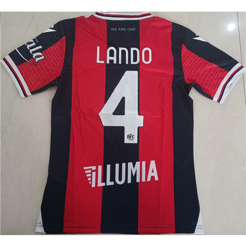 240210 Max Maillots AC Milan LANDO 4 rouge Taille:M