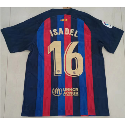 240217 Max Maillots Barcelone ISABEL 16 bleu Taille:XL