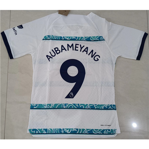 240241 Max Maillots Chelsea AUBAMEYANG 9 Blanc Taille:L