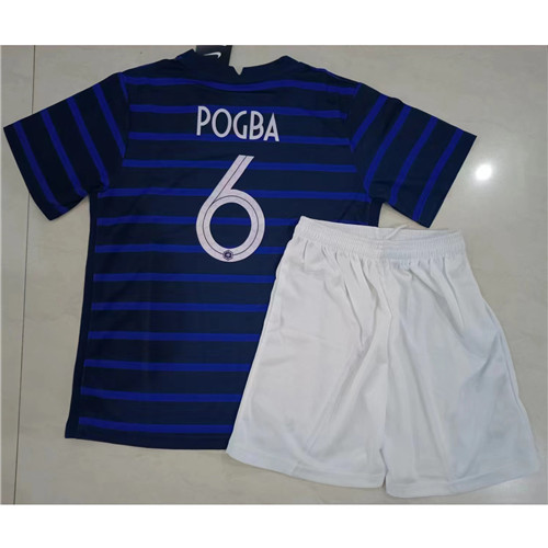 240301 Max Maillots France Enfant POGBA 6 bleu Taille:26