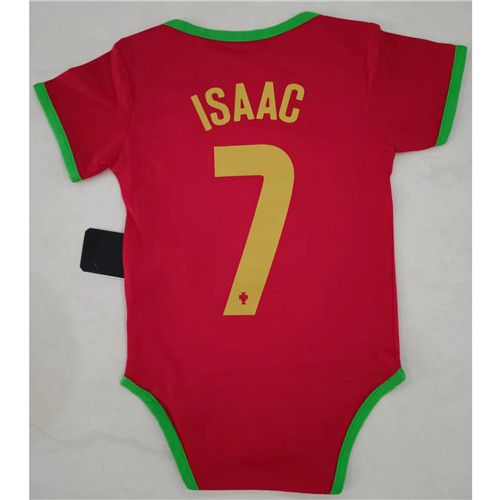 240313 Max Maillots Portugal Enfant ISAAC 7 rouge Taille:9