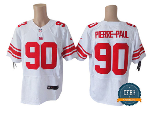 Jason Pierre-Paul, NY Giants - White/Red