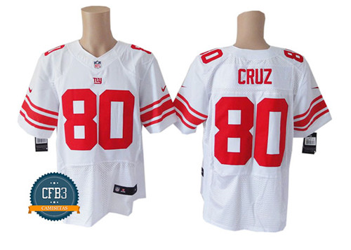 Victor Cruz, NY Giants - White/Red