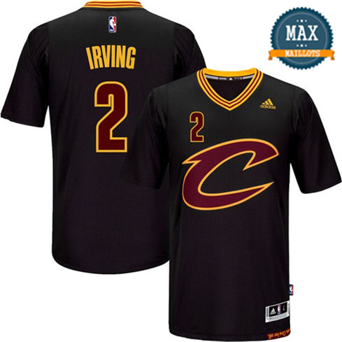 Kyrie Irving, Cleveland Cavaliers - Black Sleeve Swingman