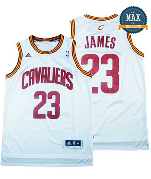 LeBron James, Cleveland Cavaliers - White