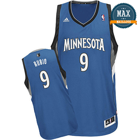 Ricky Rubio Minnesota Timberwolves [bleu]