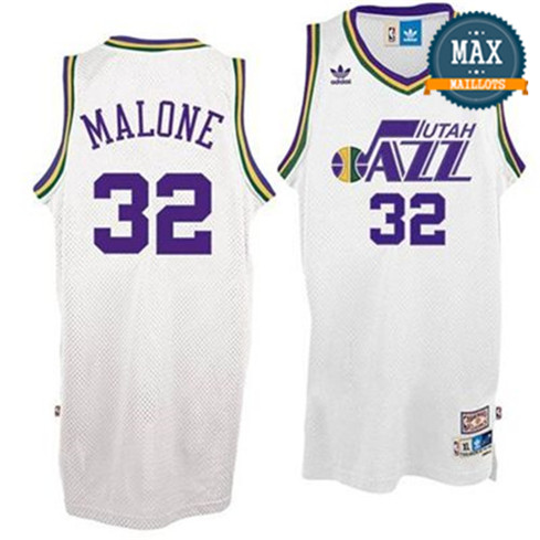 Karl Malone, Utah Jazz [Blanc]