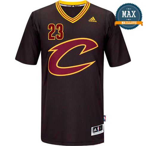 LeBron James, Cleveland Cavaliers - Black Sleeve Swingman