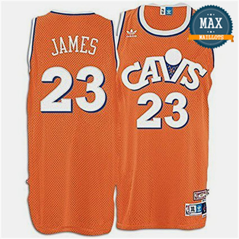 LeBron James, Cleveland Cavaliers - Orange Hardwood Classics