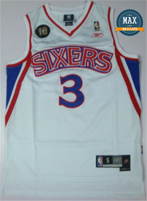 Allen Iverson, Philadelphia 76ers [Blanc]