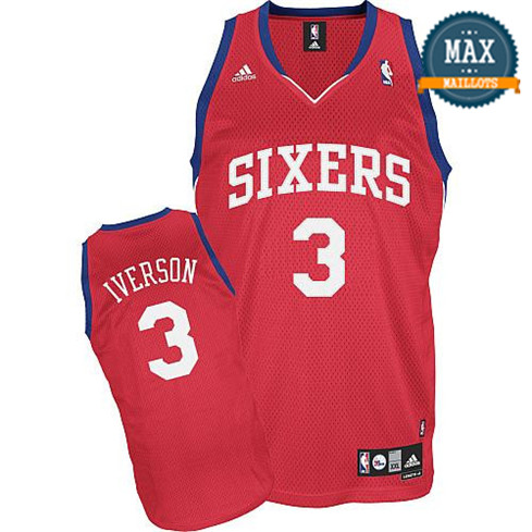 Allen Iverson, Philadelphia 76ers [Rouge]