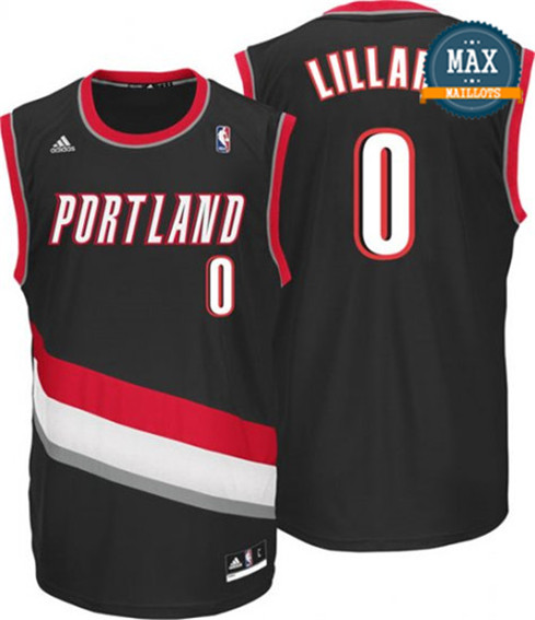 Damian Lillard, Portland Trail Blazers [noir]