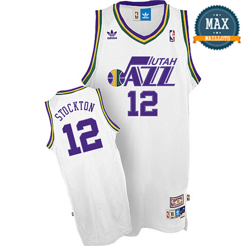 John Stockton, Utah Jazz [Blanc]