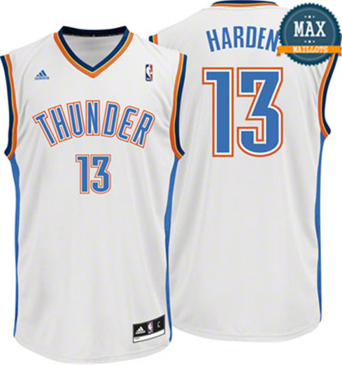 James Harden Oklahoma City Thunder [Blanc]