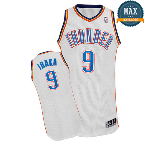 Serge Ibaka Oklahoma City Thunder 2011/2012 [Blanc]