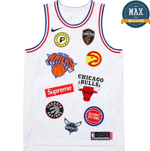 Maillot Supreme x Nike x NBA