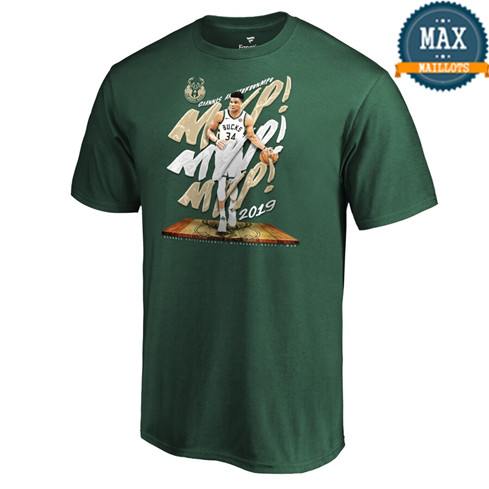 Milwaukee Bucks T-shirt - Giannis Antetokounmpo MVP 2019