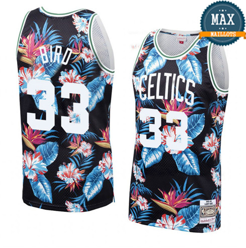 Larry Bird, Boston Celtics - Mitchell & Ness Floral Pack