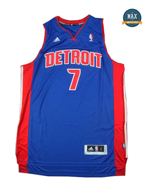 Brandon Jennings, Detroit Pistons - bleu